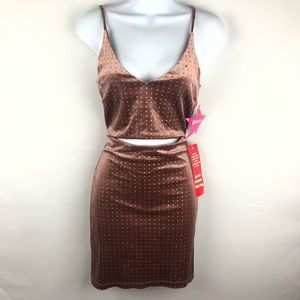 🩷Velvet Shimmery Dress